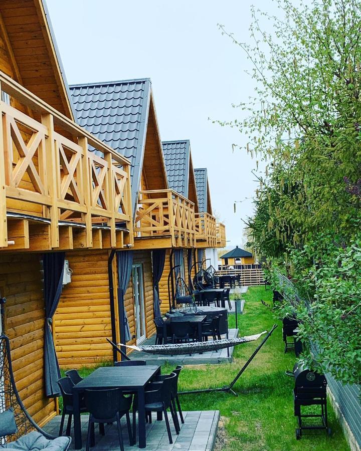 Na Jeziornej Domki Wypoczynkowe Zarnowska Ngoại thất bức ảnh